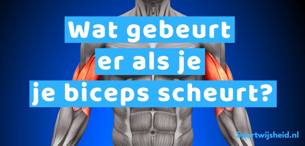 Wat gebeurt er als je biceps scheurt? Blogpost